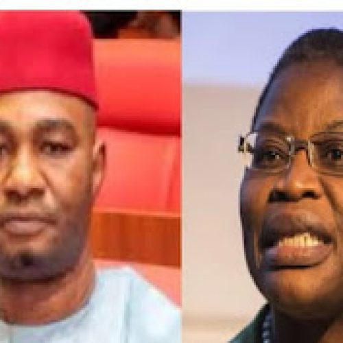 I Am An Igbo Red Cap Chief, Oby Ezekwesili Cant Talk To Me In That Manner..Sen Nwaebonyi