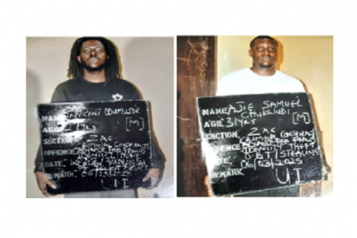 You are currently viewing Police arrest three international bank cheque ‘forgers’, celebrity impersonators
