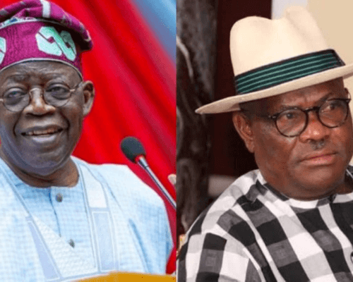 Read more about the article I Once Threatened To Sack Wike – Tinubu