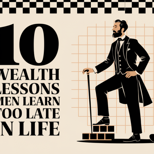 Read more about the article 10 Wealth Lessons Men Learn Too Late in Life