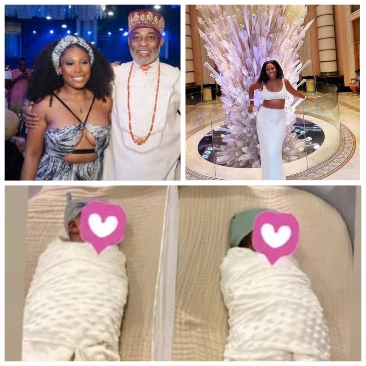 You are currently viewing Nollywood’s RMD Becomes Grandpa Of Twins From Daughter