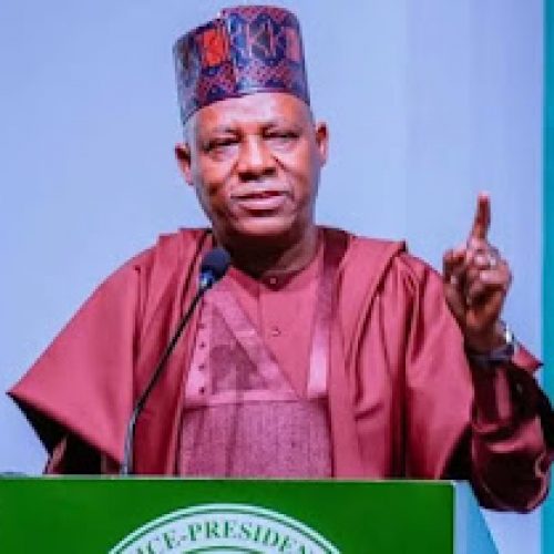 I Was Not Barred From Accessing Aso Rock Villa..VP Shettima