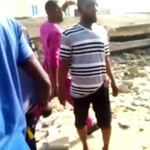 Many Feared Trapped As Storey Building Collapses In Ojodu Lagos