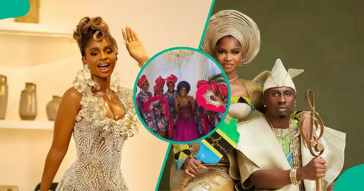 You are currently viewing JP 2025: Drama As Toyin Abraham And Enioluwa Drag Each Other Over Their Roles At Wedding Ceremony