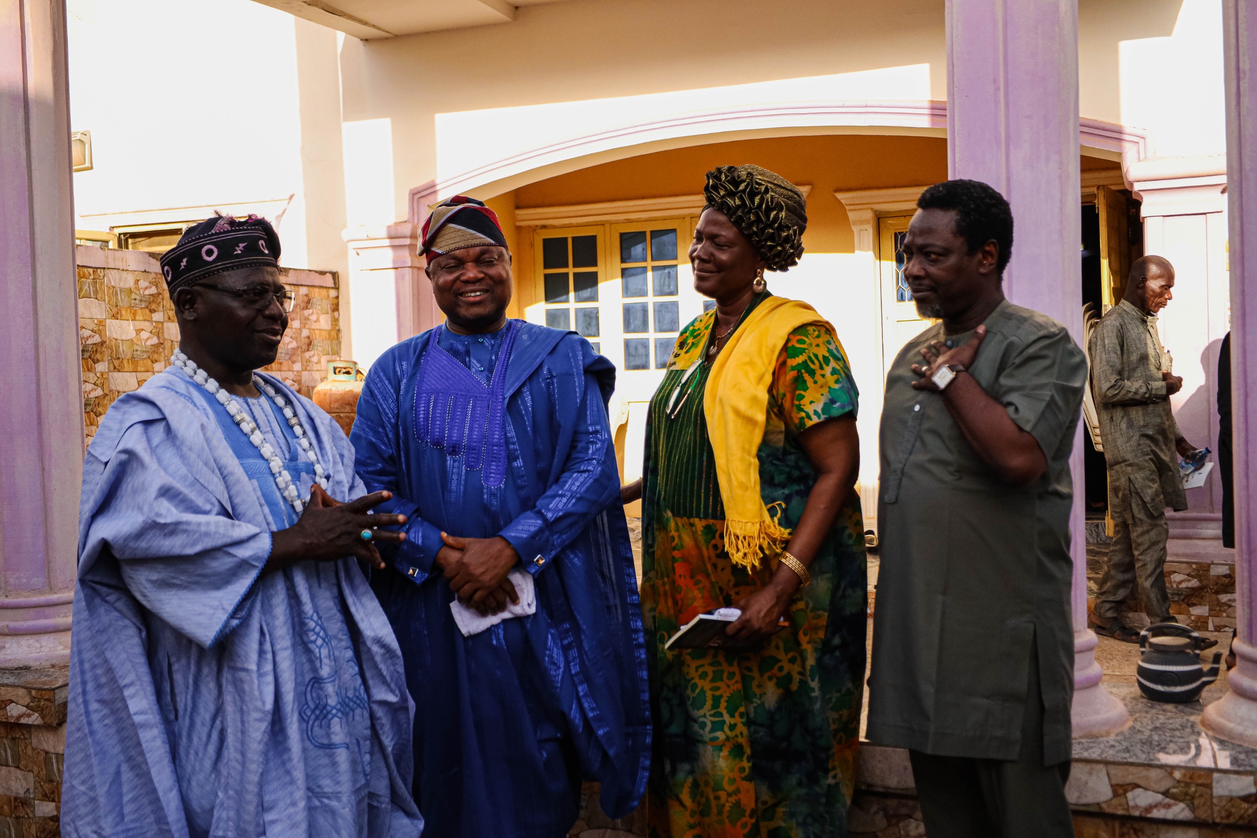 You are currently viewing CLAMGO Crusade Team Visits Oba Yoruba In Gombe