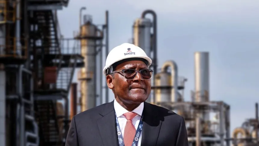 You are currently viewing Dangote Lauds Tinubu’s Revolution In Oil, Gas Sector