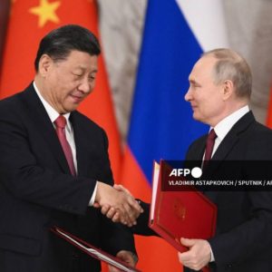 Russian President Vladimir Putin and Chinas President Xi Jinping