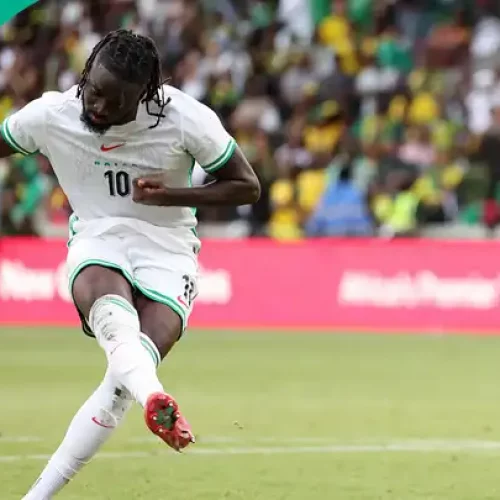 Tolu Arokodare Scores First Super Eagles Goal to Force Draw Against Russia