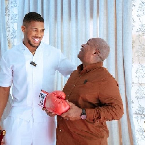 ‘We Can Give You Ghanaian Passport If You Want’ – President Mahama to Anthony Joshua