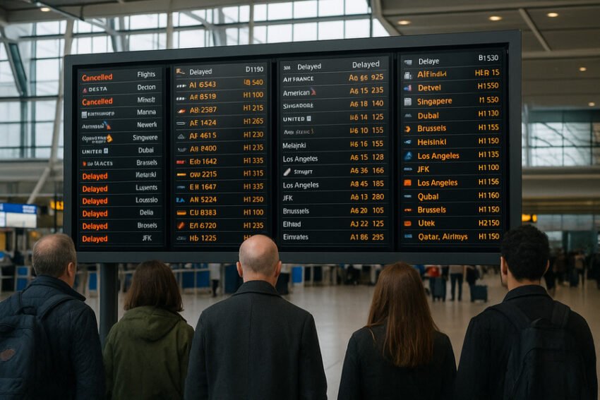 You are currently viewing Over 300 Flights Cancelled And Delayed As Air France, American, Oman Air, Singapore, Qatar, Emirates, United And More Face New Disruptions At Heathrow, Schiphol And Charles de Gaulle Due To Operational Challenges