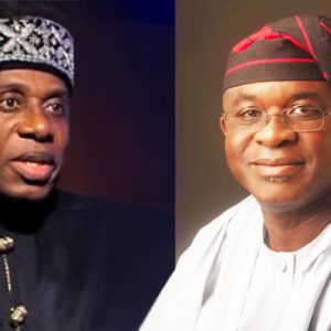 Amaechi and David Mark Collage