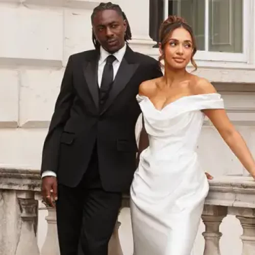 Eberechi Eze Has ‘Hat-trick Of Weddings’ As Crystal Palace Star Ties Knot With Naima Corbin In Gothic Mansion To Complete Trio Of Celebration Days That Spanned Over Three Years