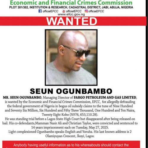 Read more about the article N976m Subsidy Fraud: EFCC Declares Oil Firm Boss Wanted