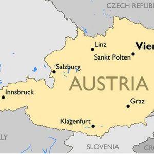 Map of Austria