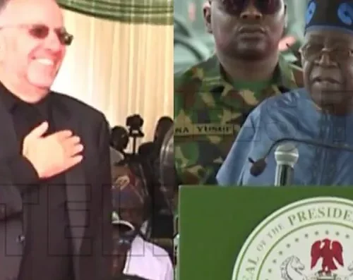 Read more about the article Tinubu Reunites With Chicago Varsity Schoolmate In Abuja