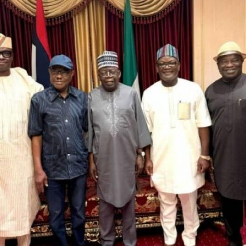 Wike Leads Former PDP Governors To Tinubu