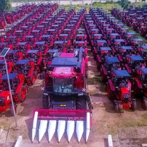 President Tinubu Launches 2,000 Tractors In Nigeria’s Largest Agricultural Mechanization Drive