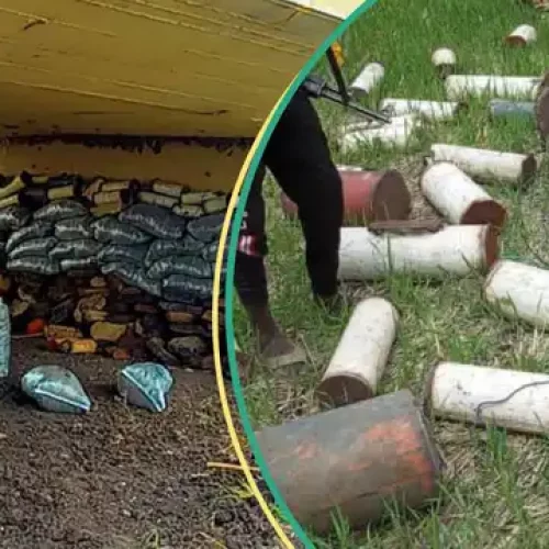 Troops Uncover Cache of Unexploded Bombs Under Bridge In Northern State