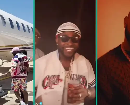 Read more about the article Davido Drops Private Life Diary, Flaunts Jet Trip, Shares Moment With His Twins: “001 For Reason”