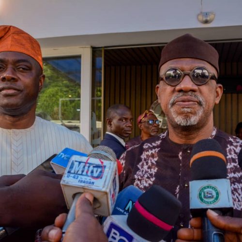 Read more about the article Abiodun, Makinde Meet on Food, Security