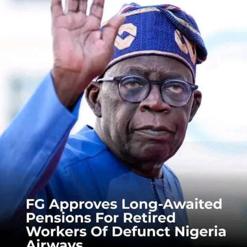 Read more about the article Tinubu Approves Payment of Pension To Staff Of Nigerian Airways, Other Aviation Agencies