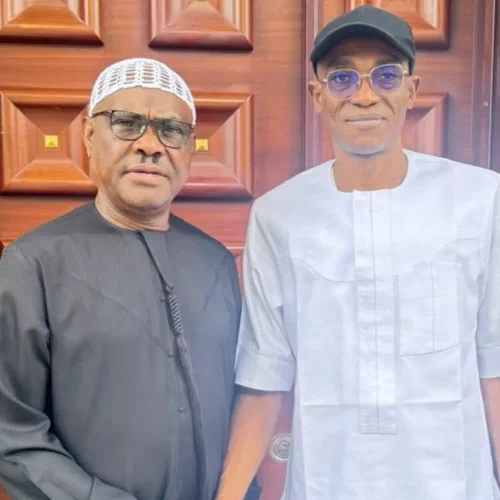 Read more about the article LP Factional Chairman, Abure Visits Wike In Abuja