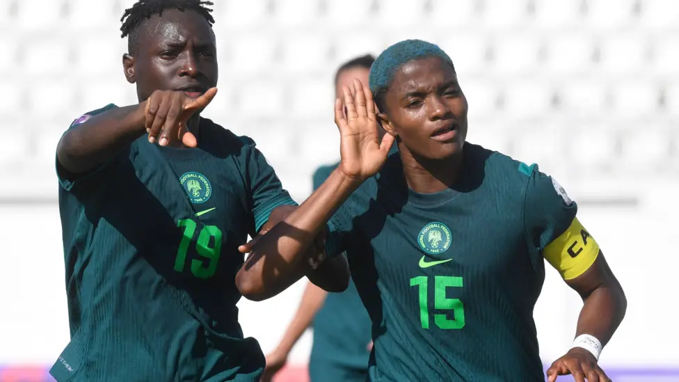 You are currently viewing Nigeria Beat Holders South Africa To Reach WAFCON Final