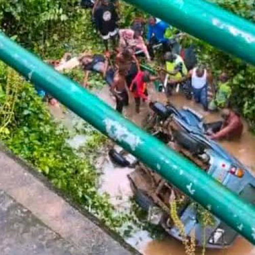 10 Killed, 3 Injured As Bus Plunges Into River In Ogun Crash