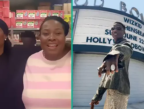 Read more about the article Wizkid Seen at UK Grocery Store, Shows Love to Nigerian Owner, Fans Say: “E Suppose Dey Museum”