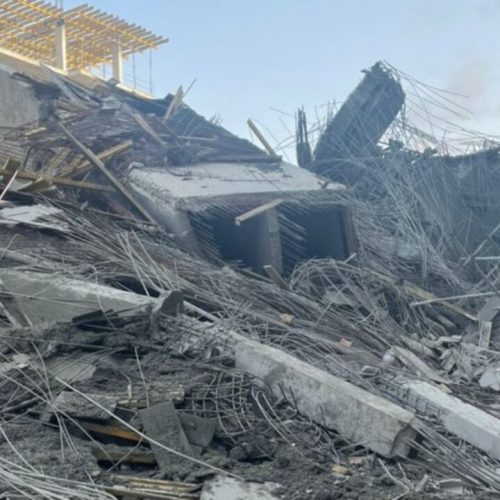 Read more about the article Hotel Under Construction Collapses, Claims Owner’s Life In Edo