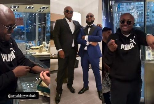 Read more about the article Davido Gifts Israel DMW Multimillion Rolex Wristwatch