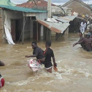 File Flood in Baure LG of Katsina in 2020