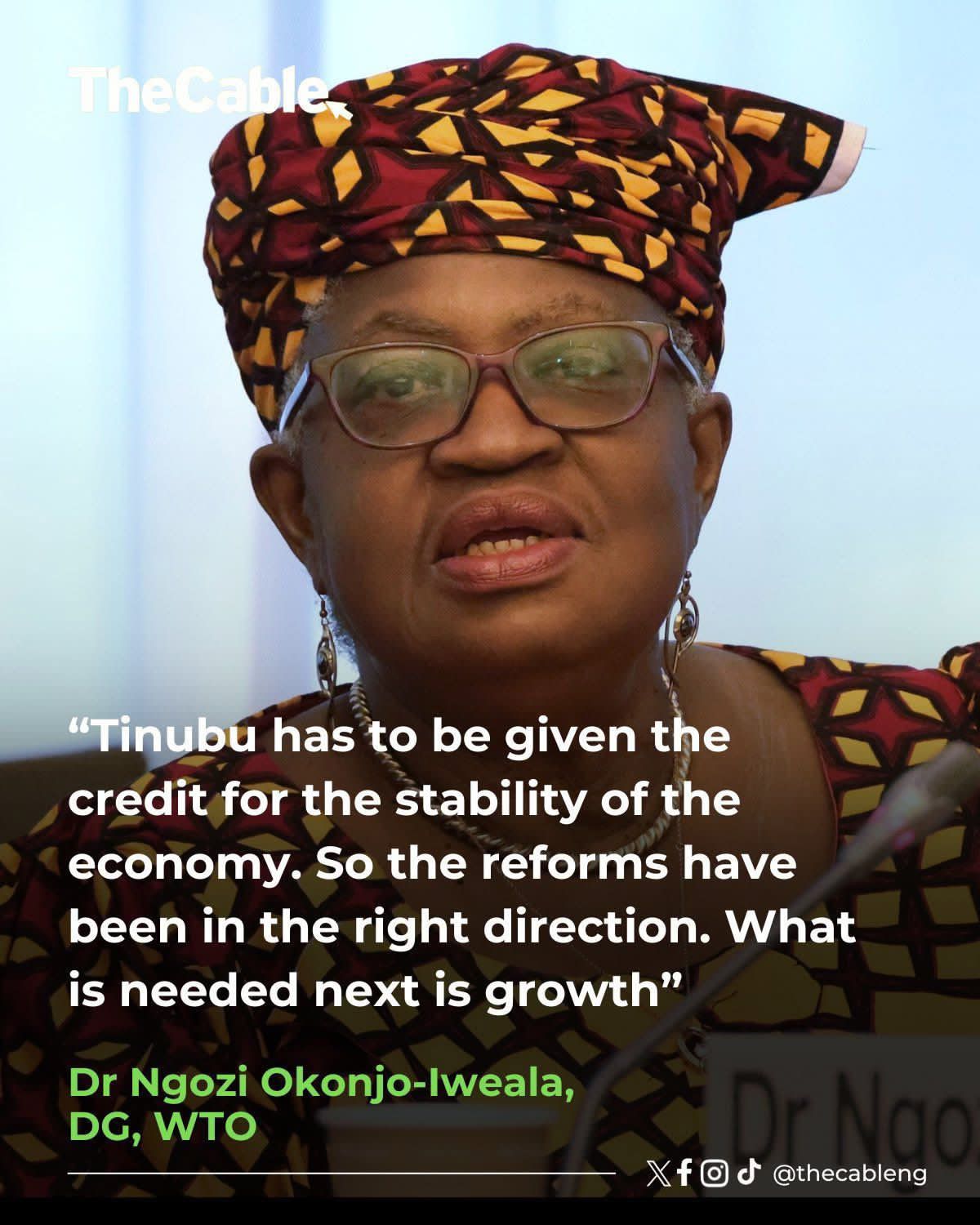 You are currently viewing What Does ‘The Economy is Stable’ Mean? By Yemi Kale