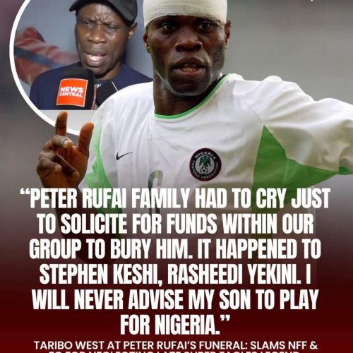 Read more about the article Taribo’s Tired Tears