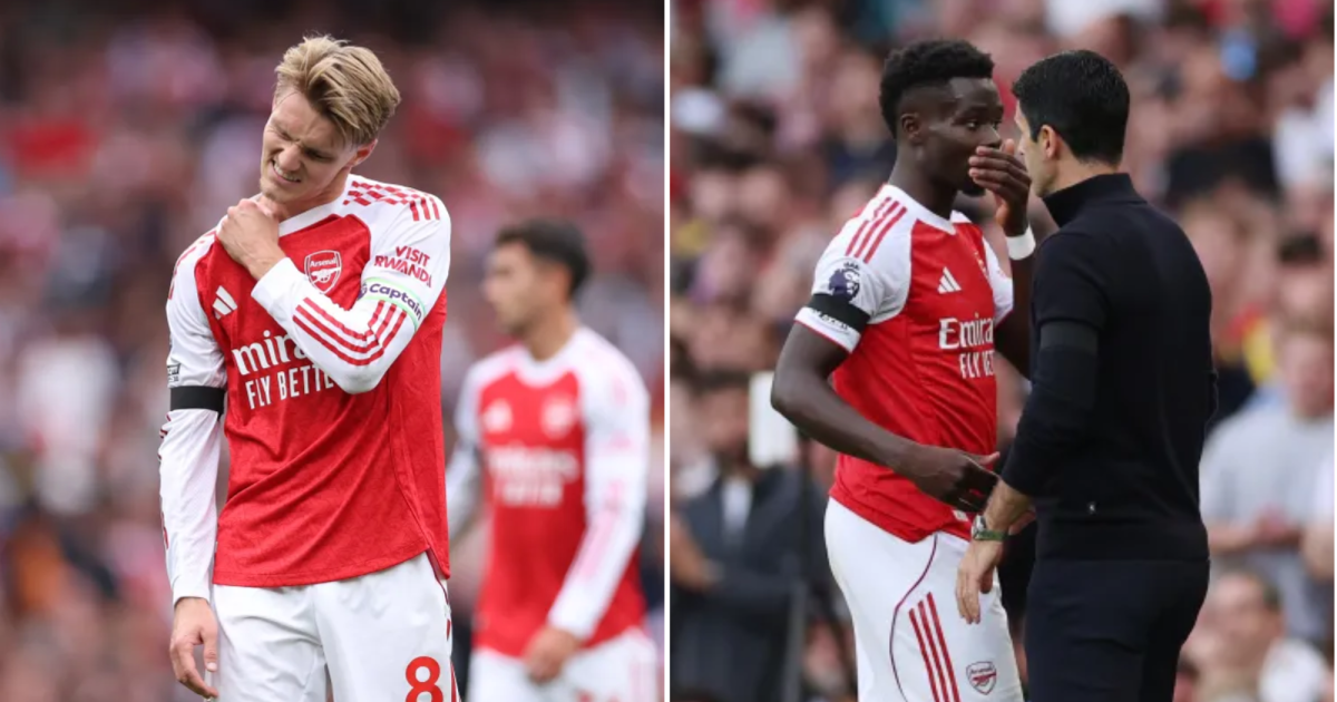 You are currently viewing Martin Odegaard and Bukayo Saka Injury Updates After Arsenal Win Over Leeds