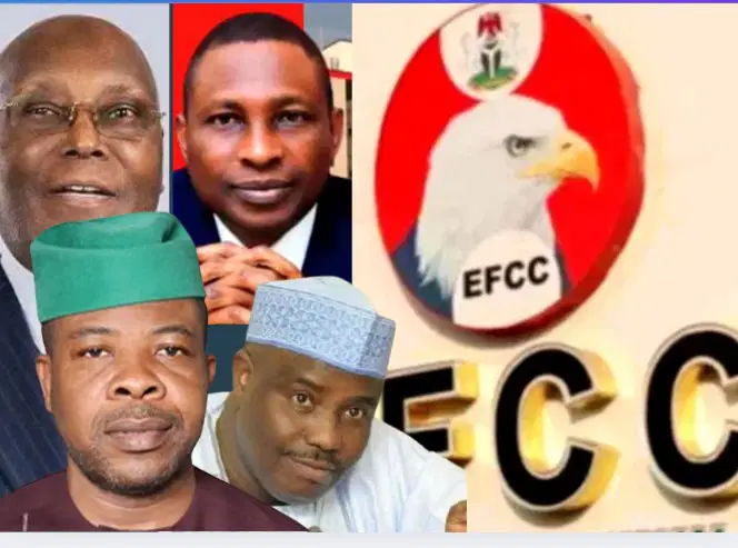 You are currently viewing EFCC, ADC Trade Words Over Probe Of Mark, Ihedioha, Others
