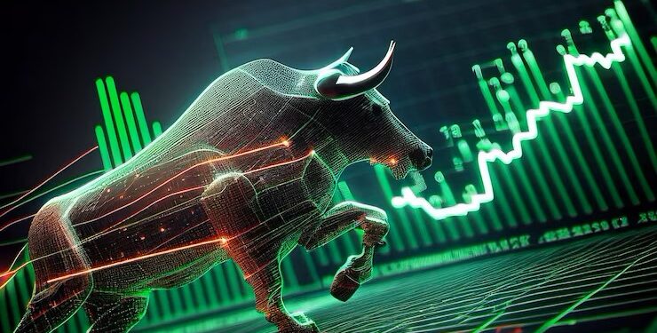 green bull market run upward presents uptrend stock market financial business concept generative ai 1423 7210 740x375 1