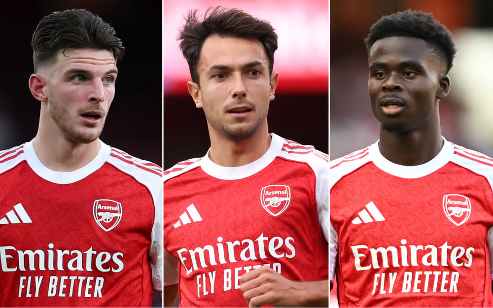 You are currently viewing Arsenal: How Zubimendi Can Take Declan Rice To A New Level And Help Solve The Bukayo Saka Problem