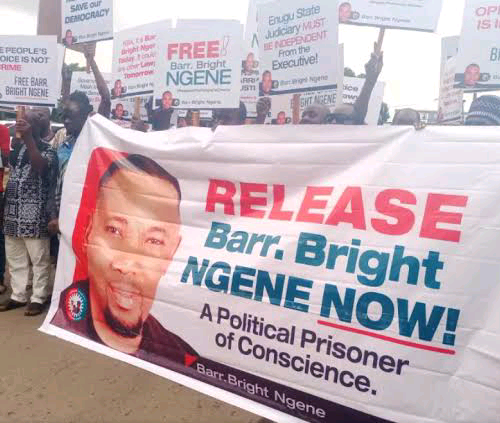 Read more about the article Protest Rocks NBA Conference Over Imprisoned Lawmaker