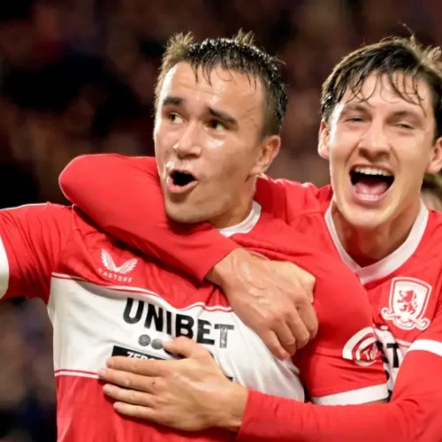 Read more about the article Championship Leaders Middlesbrough Beat West Brom to Go Four Points Clear