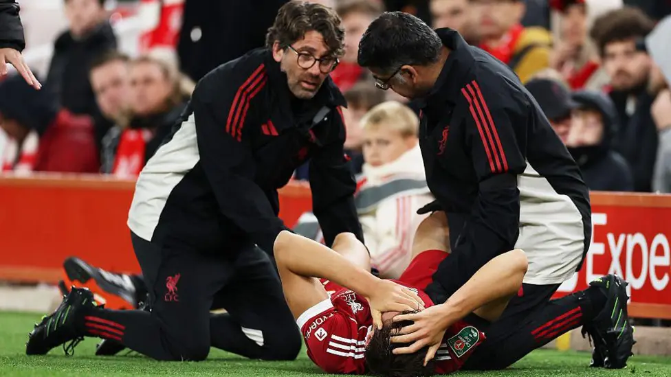 You are currently viewing Liverpool’s Leoni Out for A Year with ACL Injury