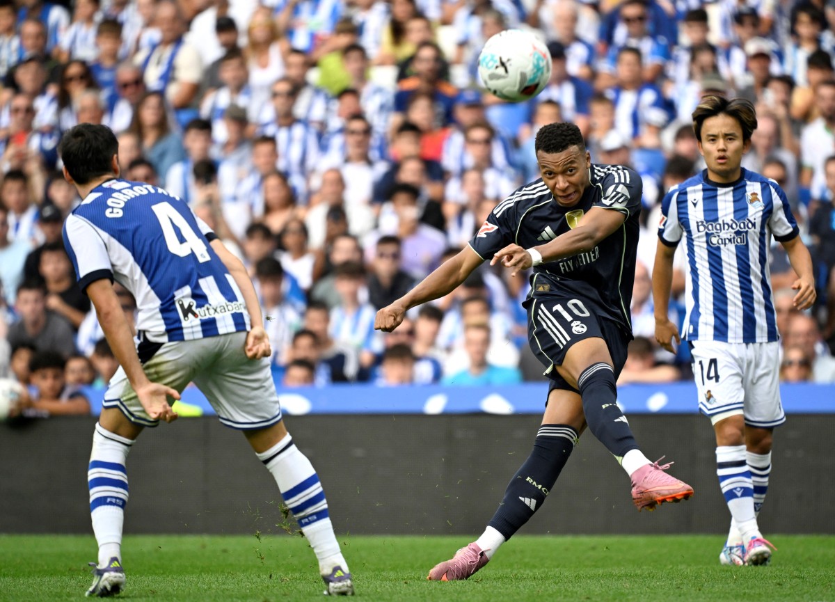You are currently viewing La Liga: Mbappe Shines as 10-man Madrid Defeat Real Sociedad 2-1