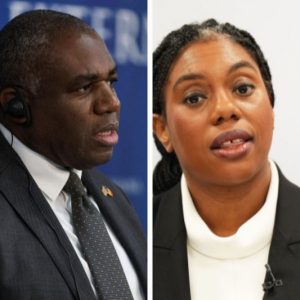 David Lammy and Kemi Badenoch