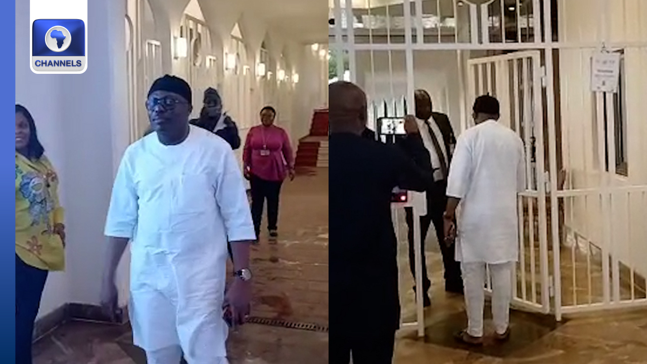 You are currently viewing Fubara Arrives Aso Rock on “Thank You Visit” to Tinubu