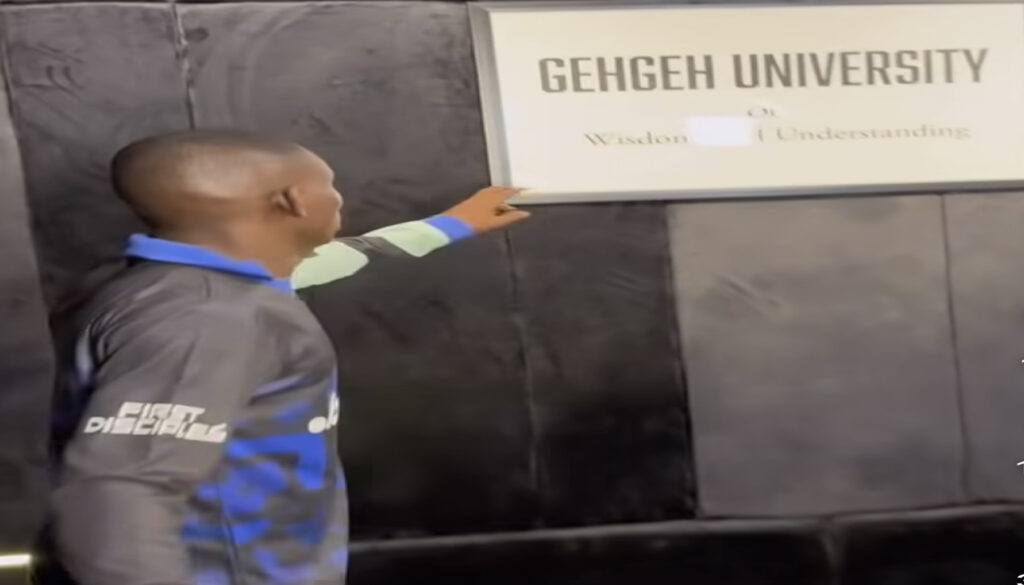 You are currently viewing Only Ladies Living Off Men Feel Threatened by My Videos – GehGeh, Controversial Influencer