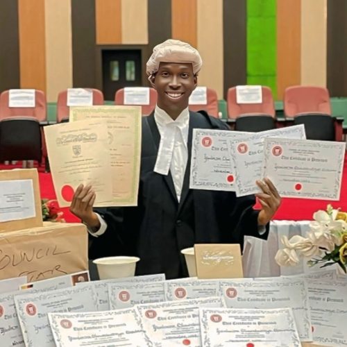 Read more about the article Meet Oluwabusayo Ifonlaja: He Graduated with Double First-class Honors in Law with Multiple Awards.