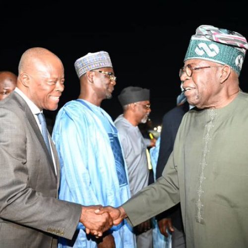 Tinubu Returns to Abuja After Cutting Short Paris Leave