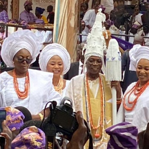 Makinde Presents Staff of Office to Ladoja as 44th Olubadan