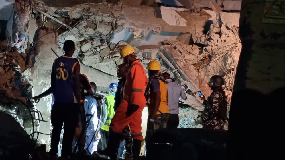 You are currently viewing NEMA Confirms One Death in Lagos Building Collapse