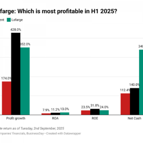 Dangote, BUA, Lafarge: Which is the Most Profitable in H1 2025?